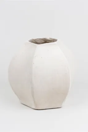 Abstract Paper Mache Vase