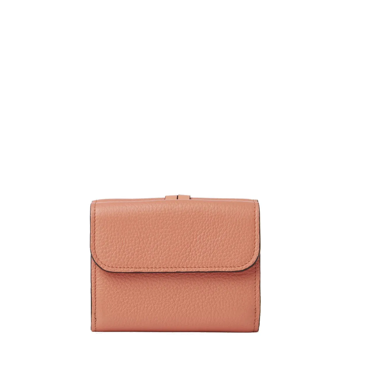 Alphabet Compact Wallet, Coral