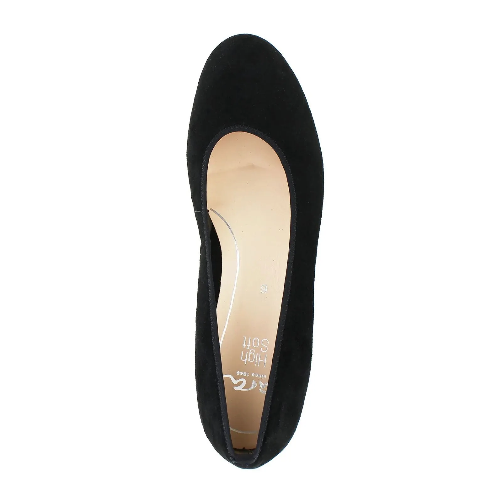 Ara Vivian Pump (Women) - Black Suede