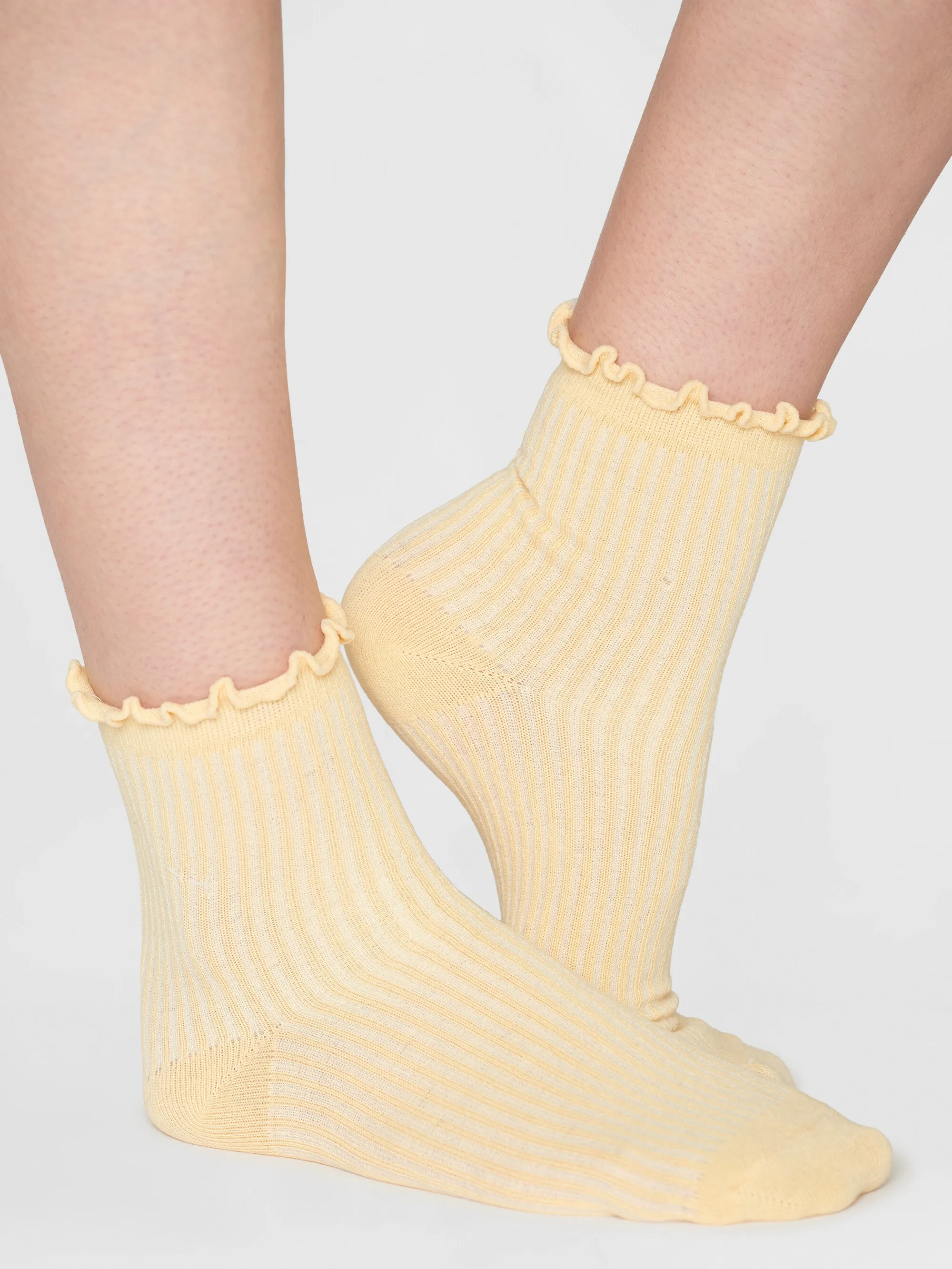 Babylock edge rib socks - GOTS/Vegan - Impala