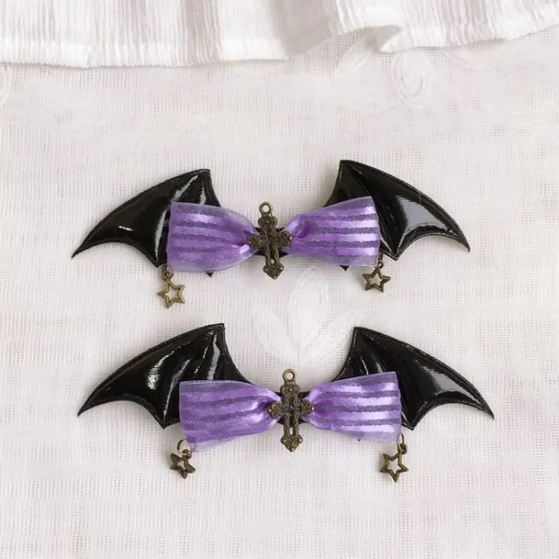 Batty Kitty Purple and Black Accessories ON1516