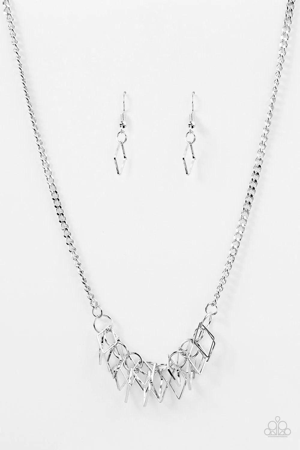 Beast Mode Silver Necklace - Paparazzi Accessories