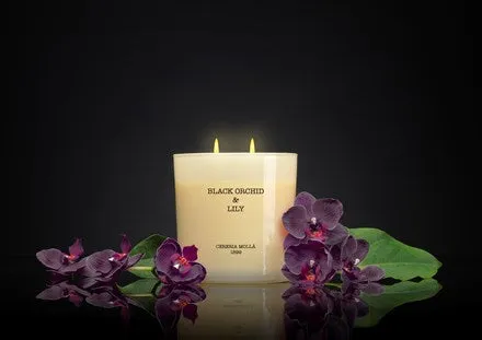 Black Orchid & Lily Candle