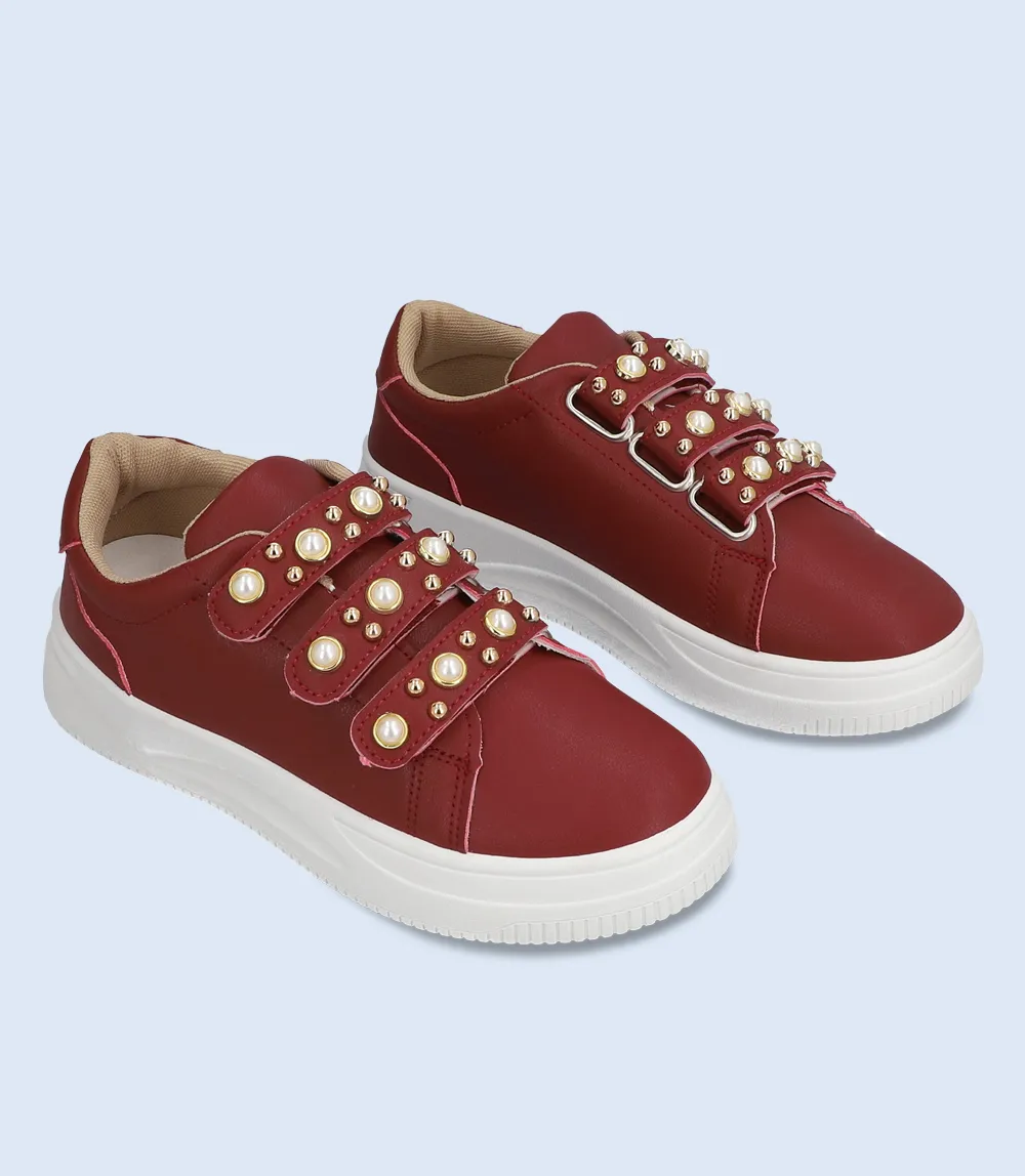 BW8256-MAROON-Women Sports Shoes