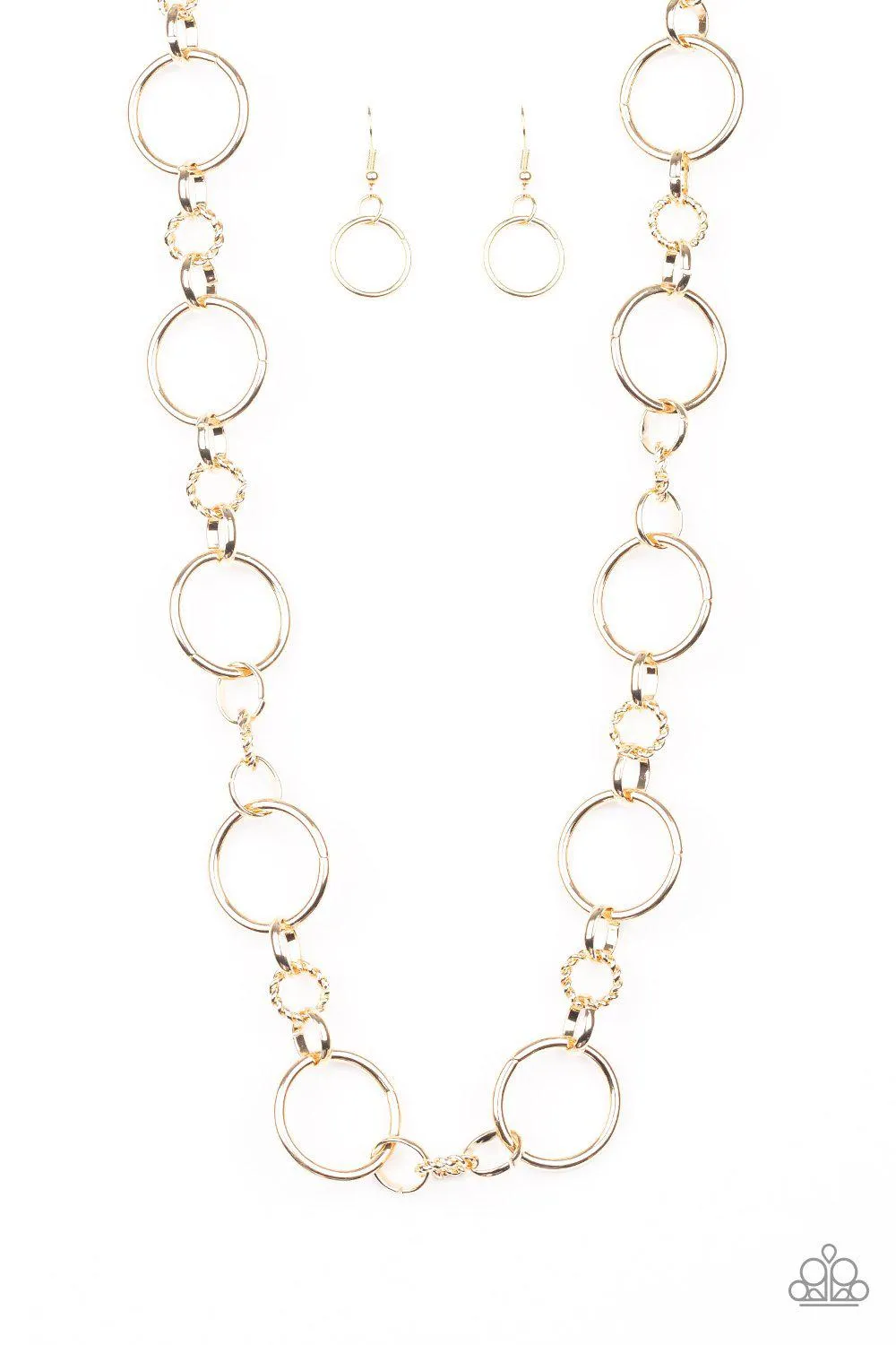 Classic Combo Gold Necklace - Paparazzi Accessories