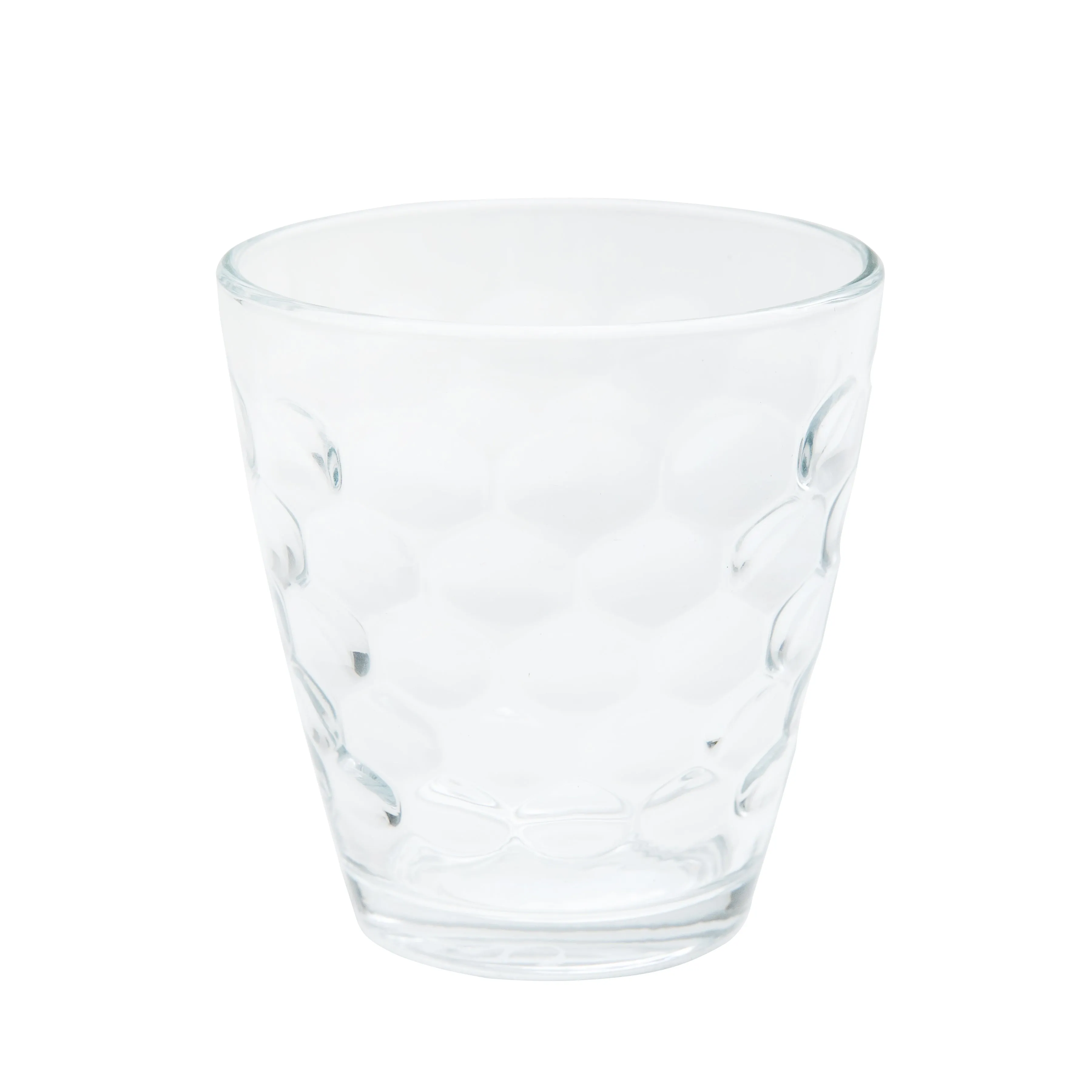 Clear Glass Polka Dots Tumbler 270ml