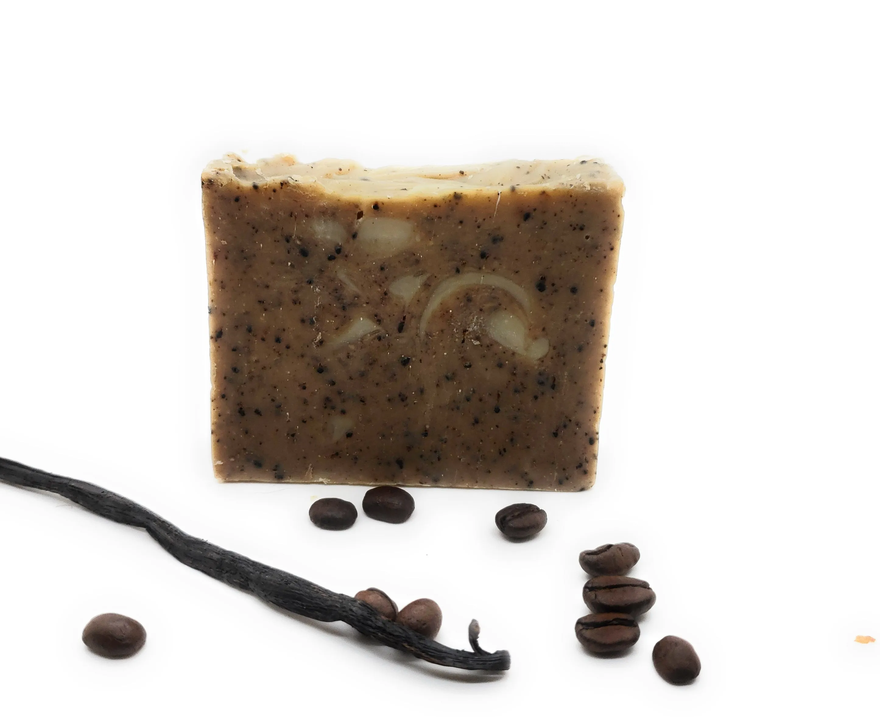 Coffee scrub natural soap