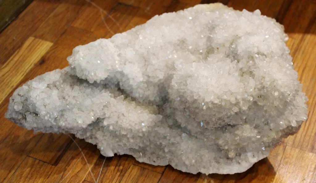 Contemporary Rock Crystal Specimen Formation