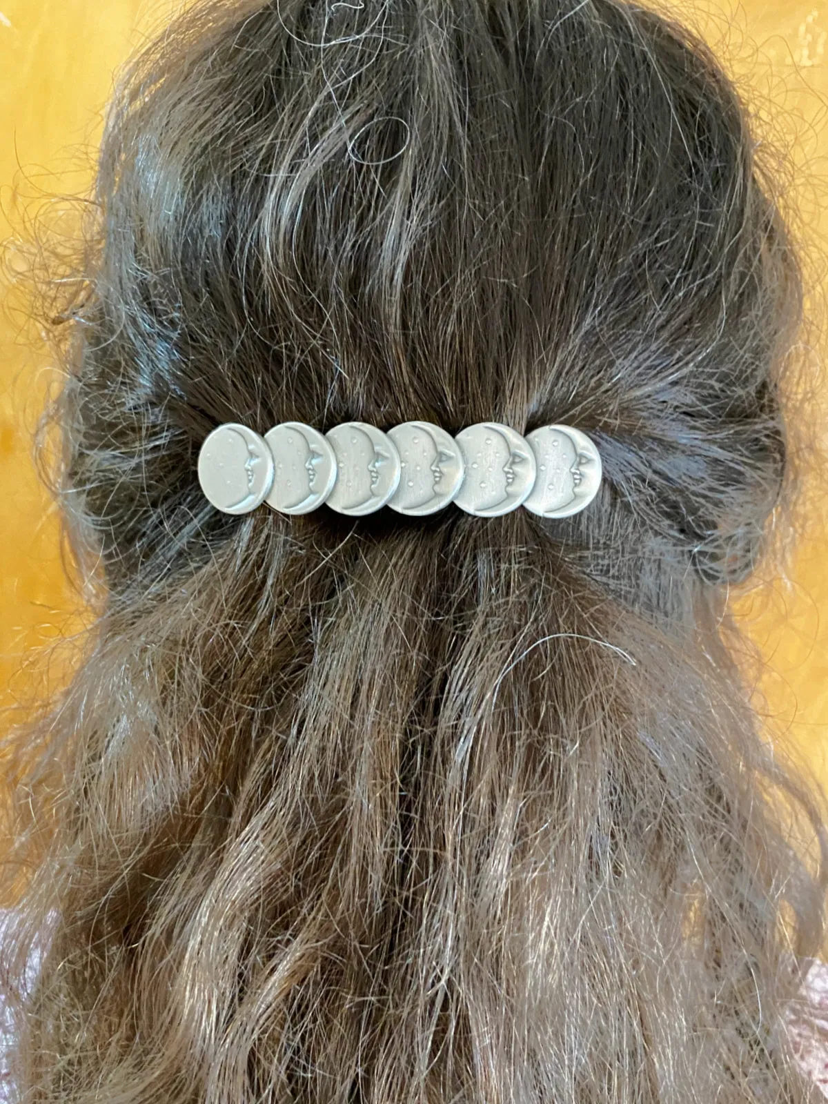 Crescent Moon Barrette