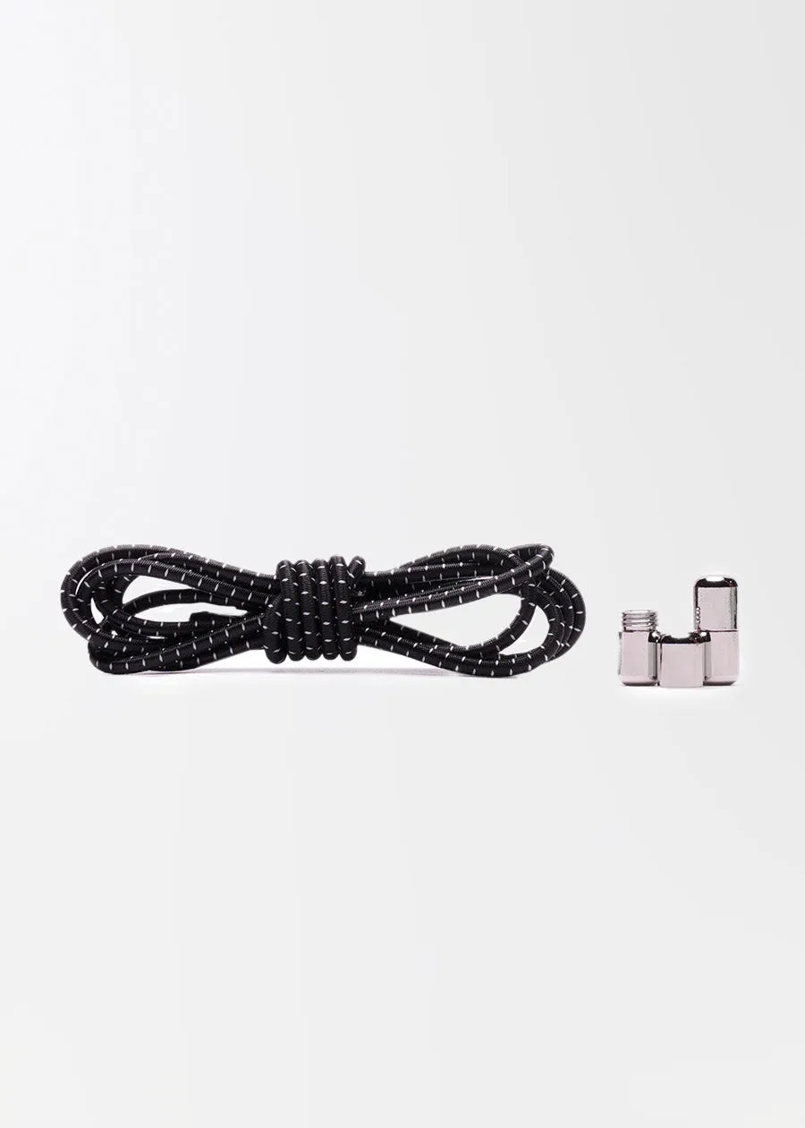 Elastic no tie laces with metal capsule (1.2m)