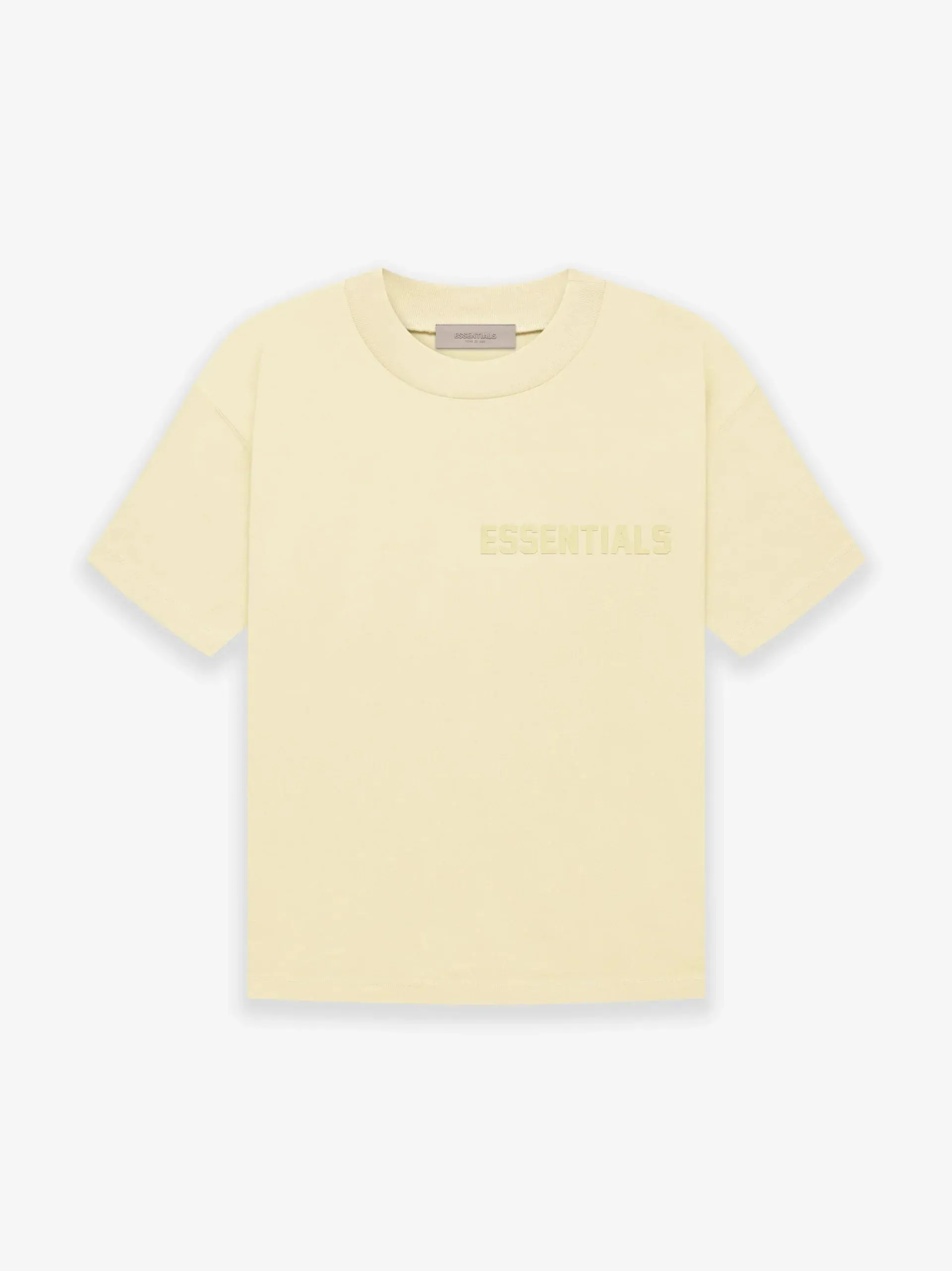 ESSENTIALS JERSEY SS TEE CANARY