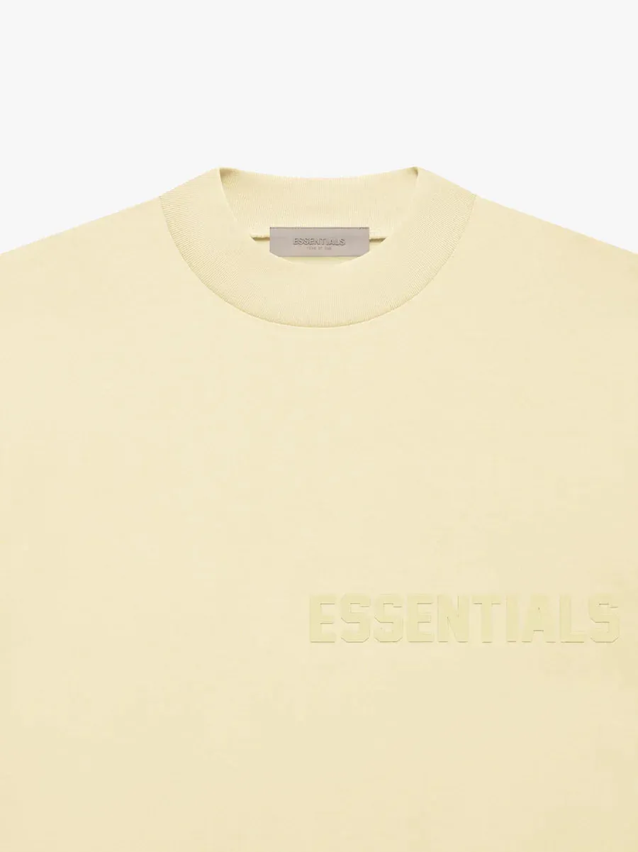 ESSENTIALS JERSEY SS TEE CANARY