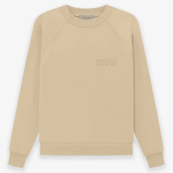 Fear Of God Essentials Crewneck Sweatshirt (Sand)