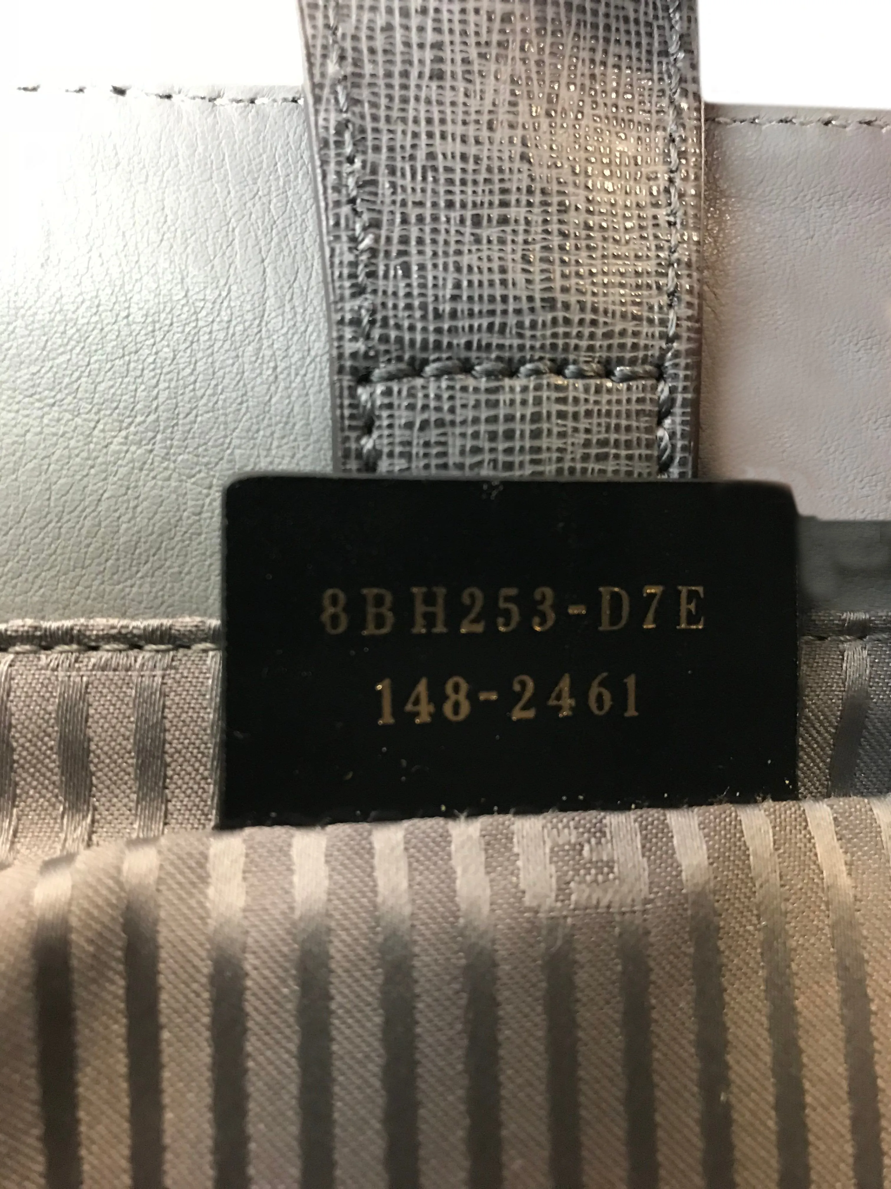 Fendi Vitello Elite Petite 2Jours Tote Bag