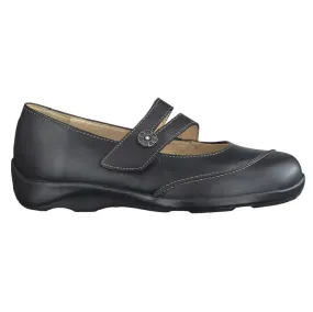 Finn Comfort Vivero 2353 Black Womens Mary Jane Shoes Leather - UK 6