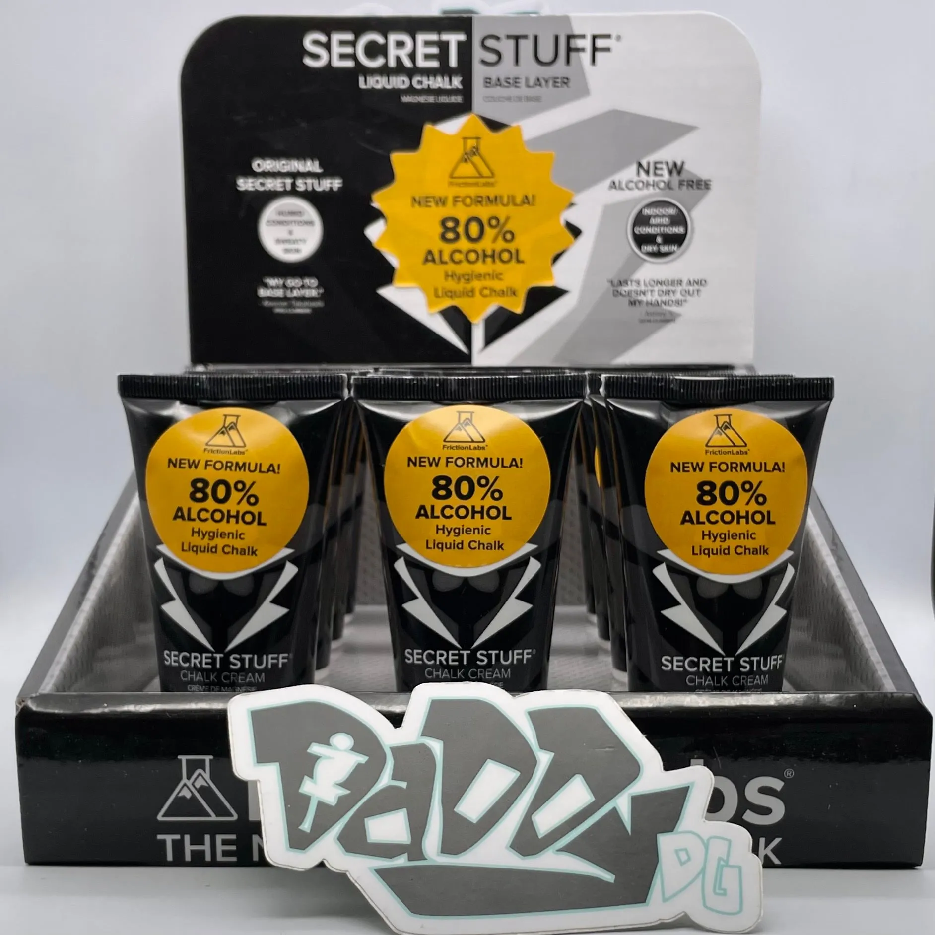 FrictionLabs Secret Stuff Hygienic - 80% Alcohol Liquid Chalk