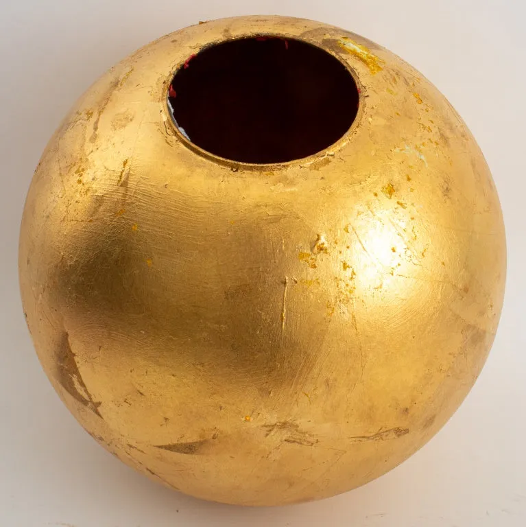 Gilded Decorative Sphere