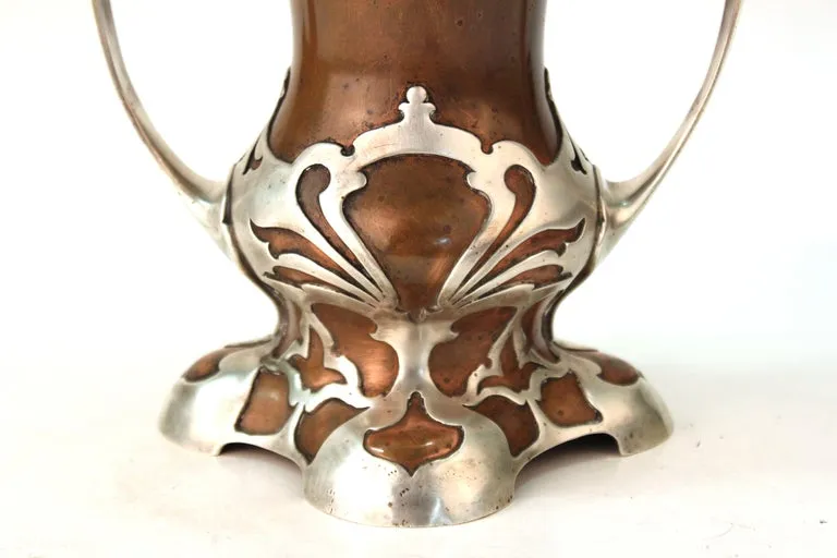 Gorham American Art Nouveau 'Athenia' Silver Vase