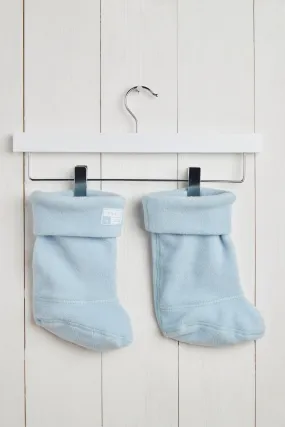 GRASS & AIR - Infant Welly Socks in Baby Blue