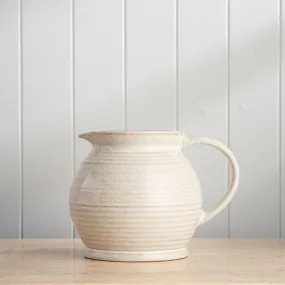 Heirloom Round Jug - Snow