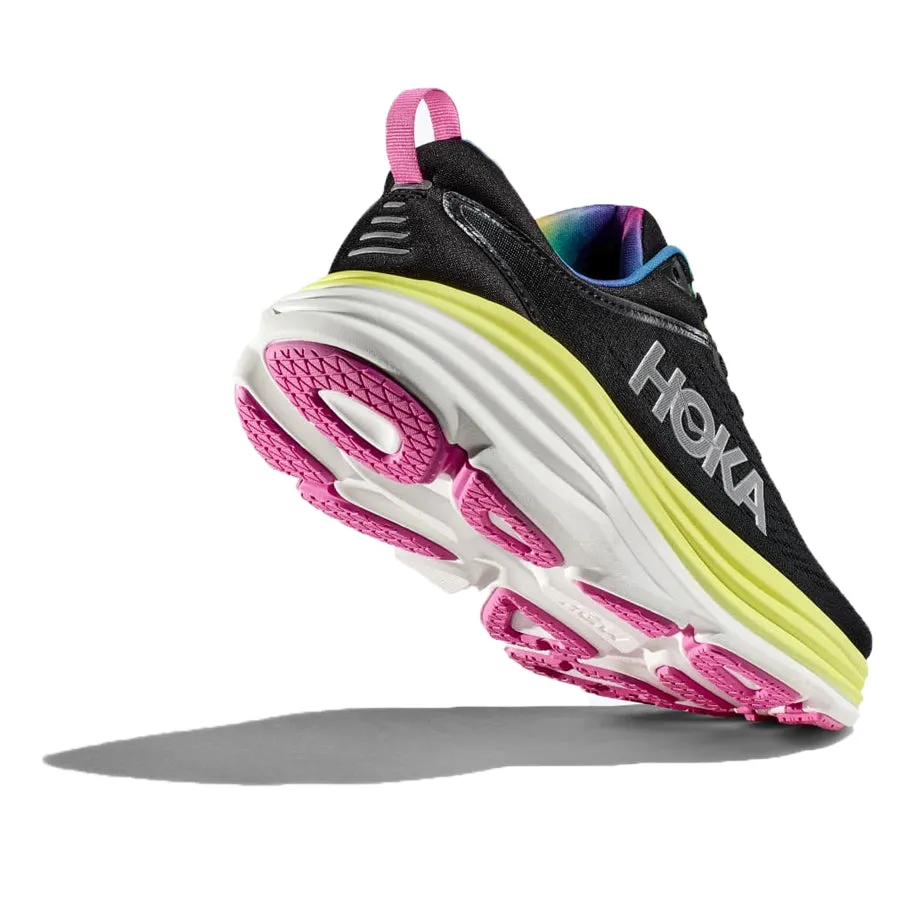 Hoka One One Bondi 8 W Negro Multicolor