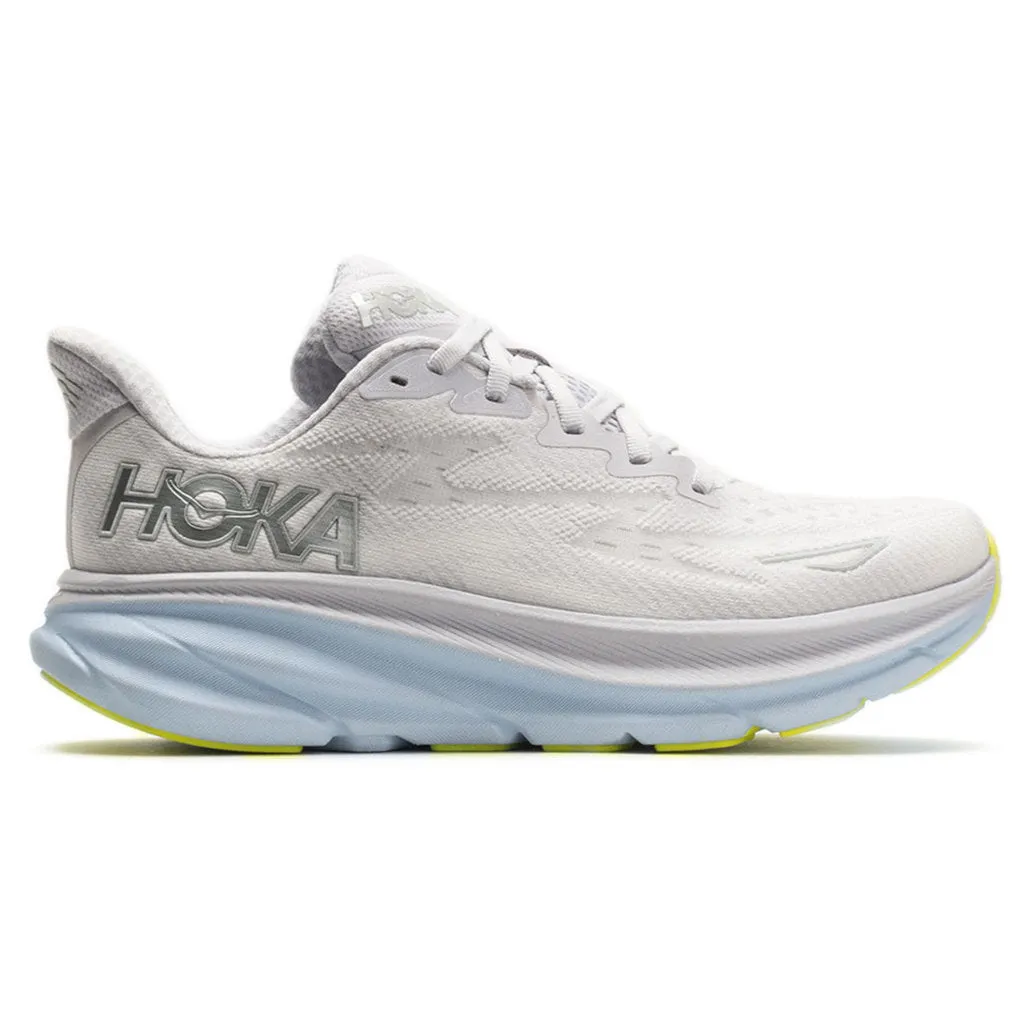 Hoka One One Womens Trainers Clifton 9 Casual Lace-Up Low-Top Textile - UK 6