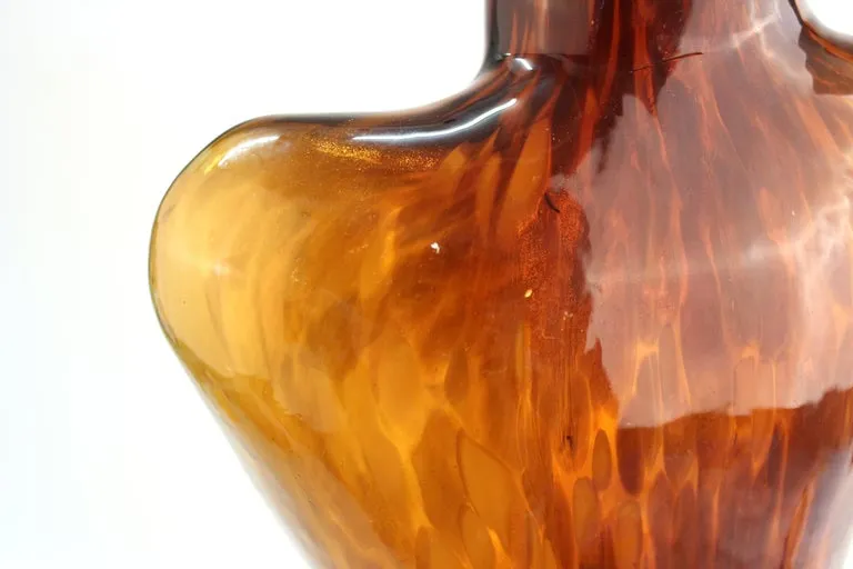 Italian Modern Murano Art Glass Torso Vase