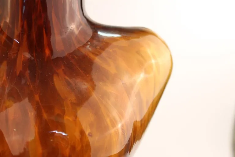 Italian Modern Murano Art Glass Torso Vase