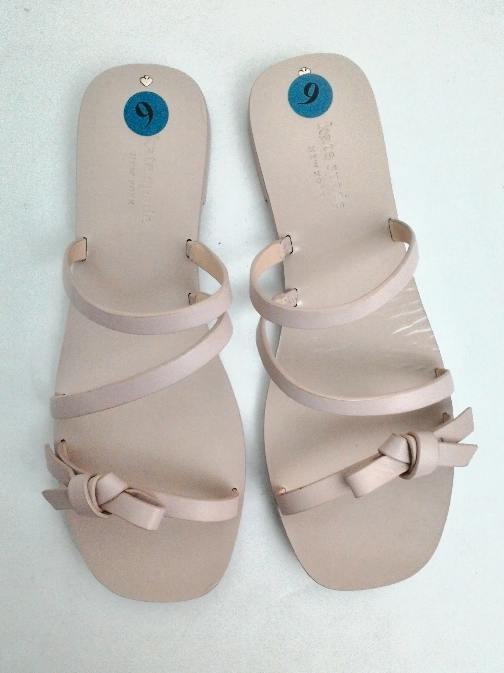 Kate Spade Women's Porto Pale Vellum Dip DYE Sandals SIze 8.5 & 9 B