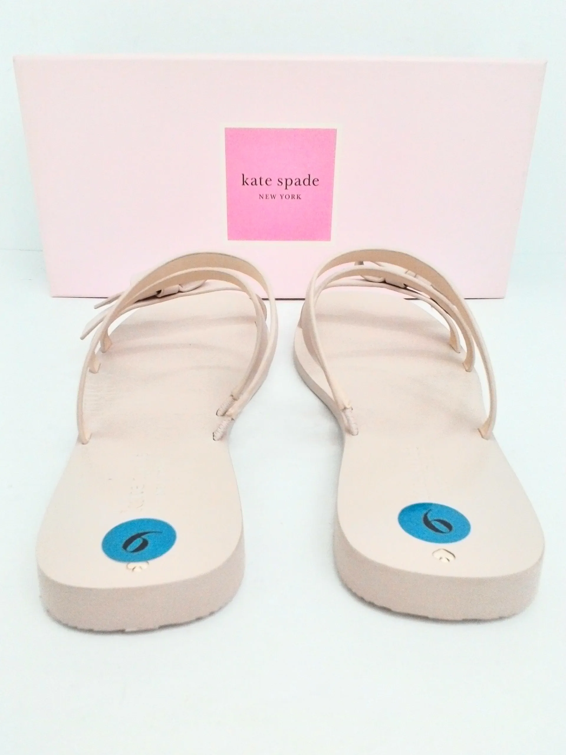 Kate Spade Women's Porto Pale Vellum Dip DYE Sandals SIze 8.5 & 9 B