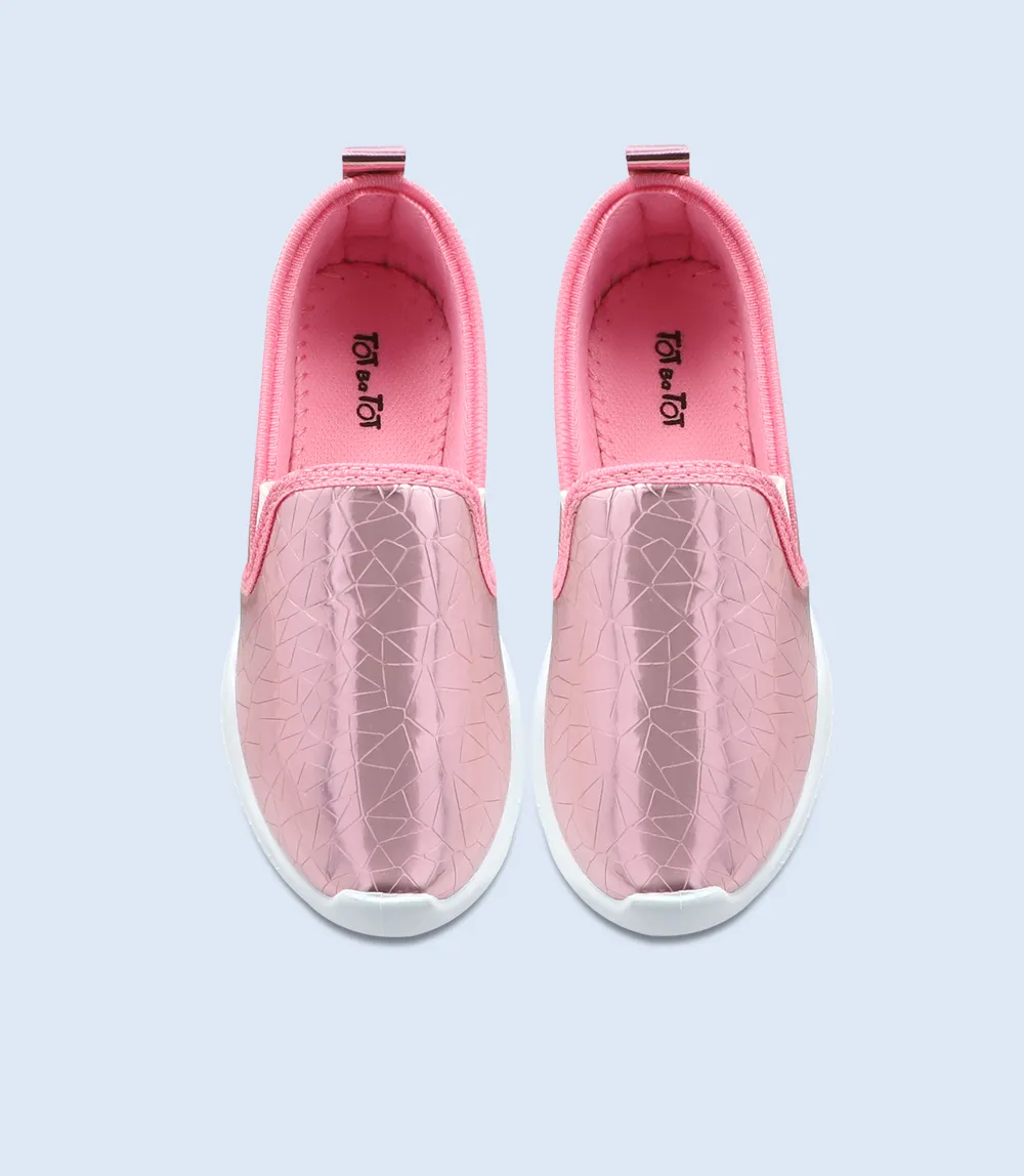 KG0065-PINK-Girls Casual Sneakers