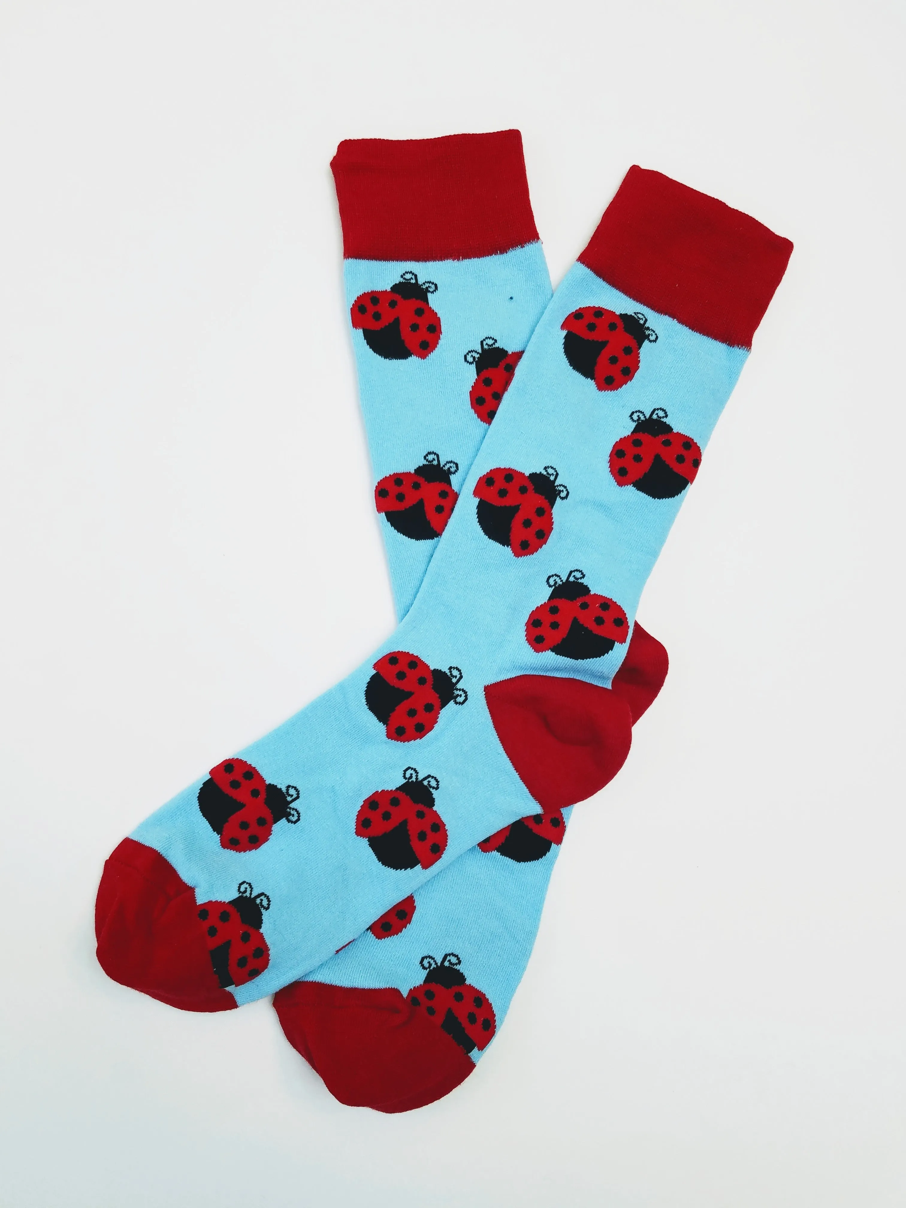 Lady Bugs Crew Socks