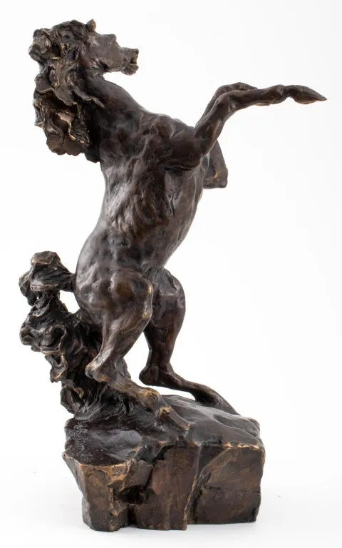 LeRoy Neiman "Defiant" Bronze Sculpture, 1983