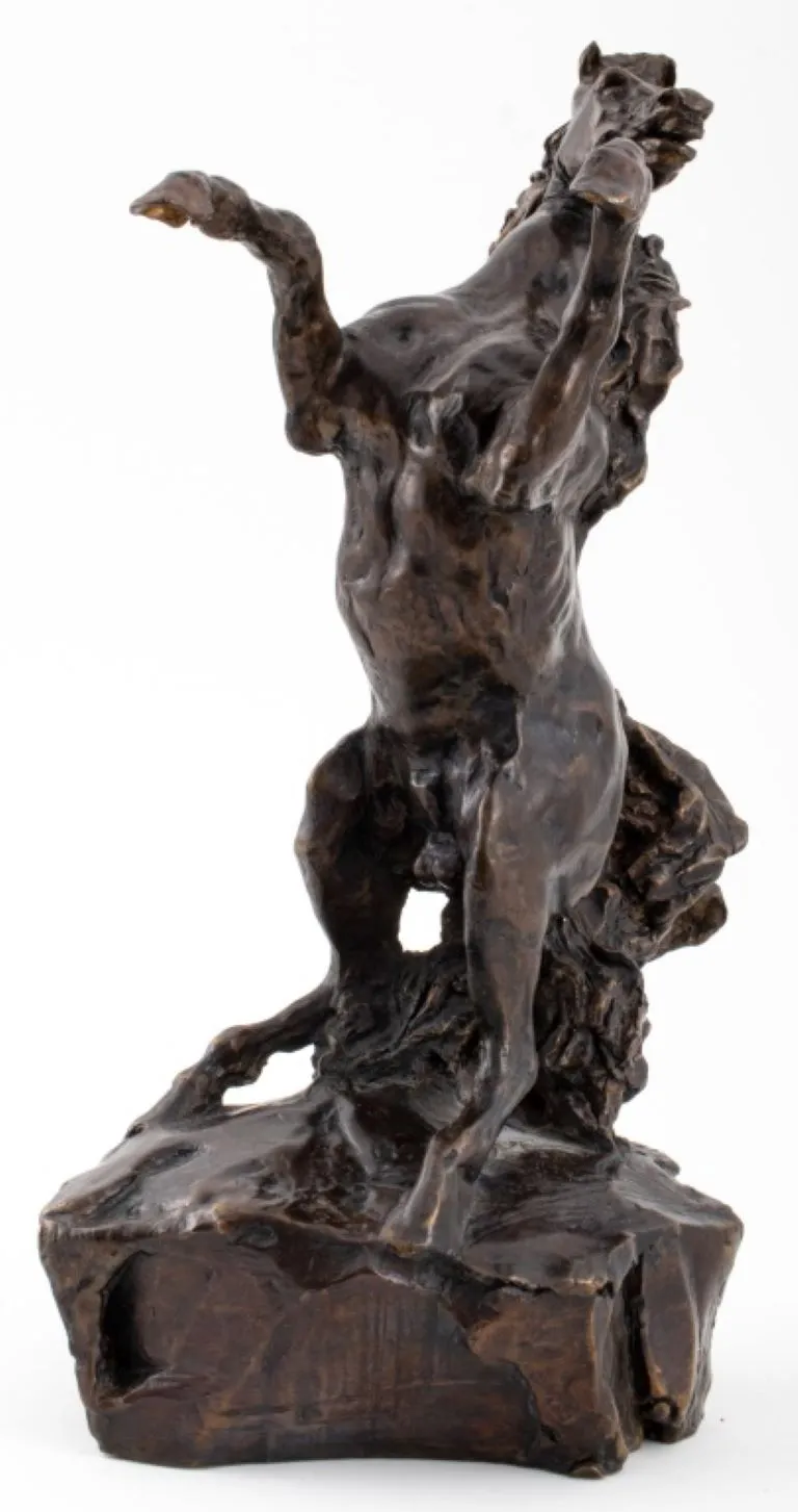 LeRoy Neiman "Defiant" Bronze Sculpture, 1983