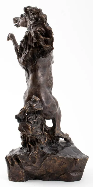 LeRoy Neiman "Defiant" Bronze Sculpture, 1983