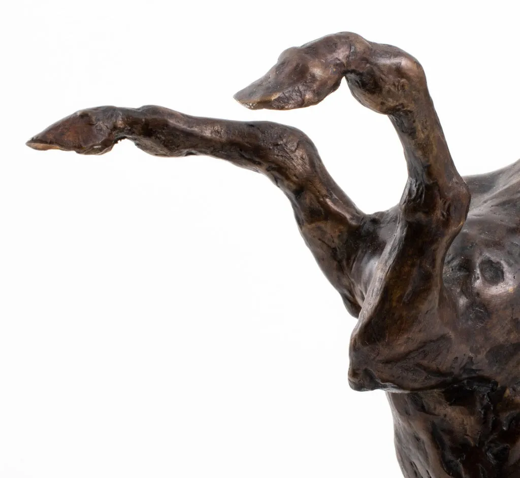 LeRoy Neiman "Defiant" Bronze Sculpture, 1983