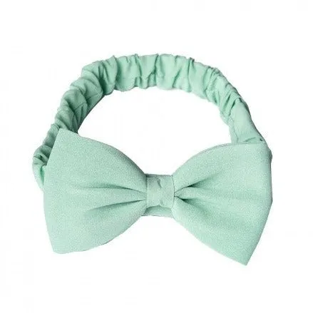 Mint Green Vintage Bow Detail Headband