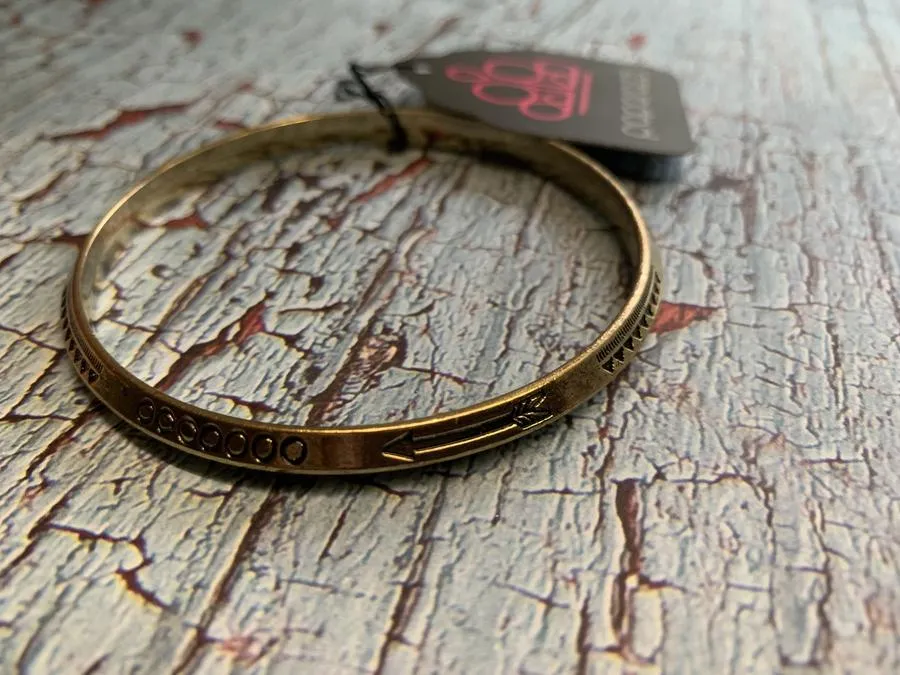 Native Arrow Brass-Bracelet