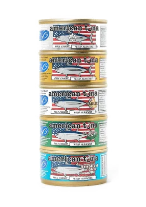 NEW! 5-Pack American Tuna Sampler Pack Made in USA