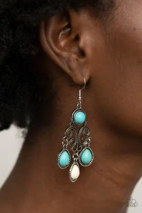 Paparazzi Accessories - Canyon Chandelier - Multi Earrings