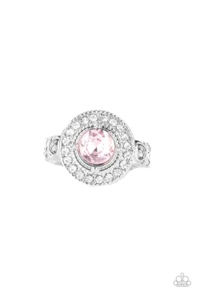 Paparazzi Accessories - Targeted Timelessness - Pink Ring