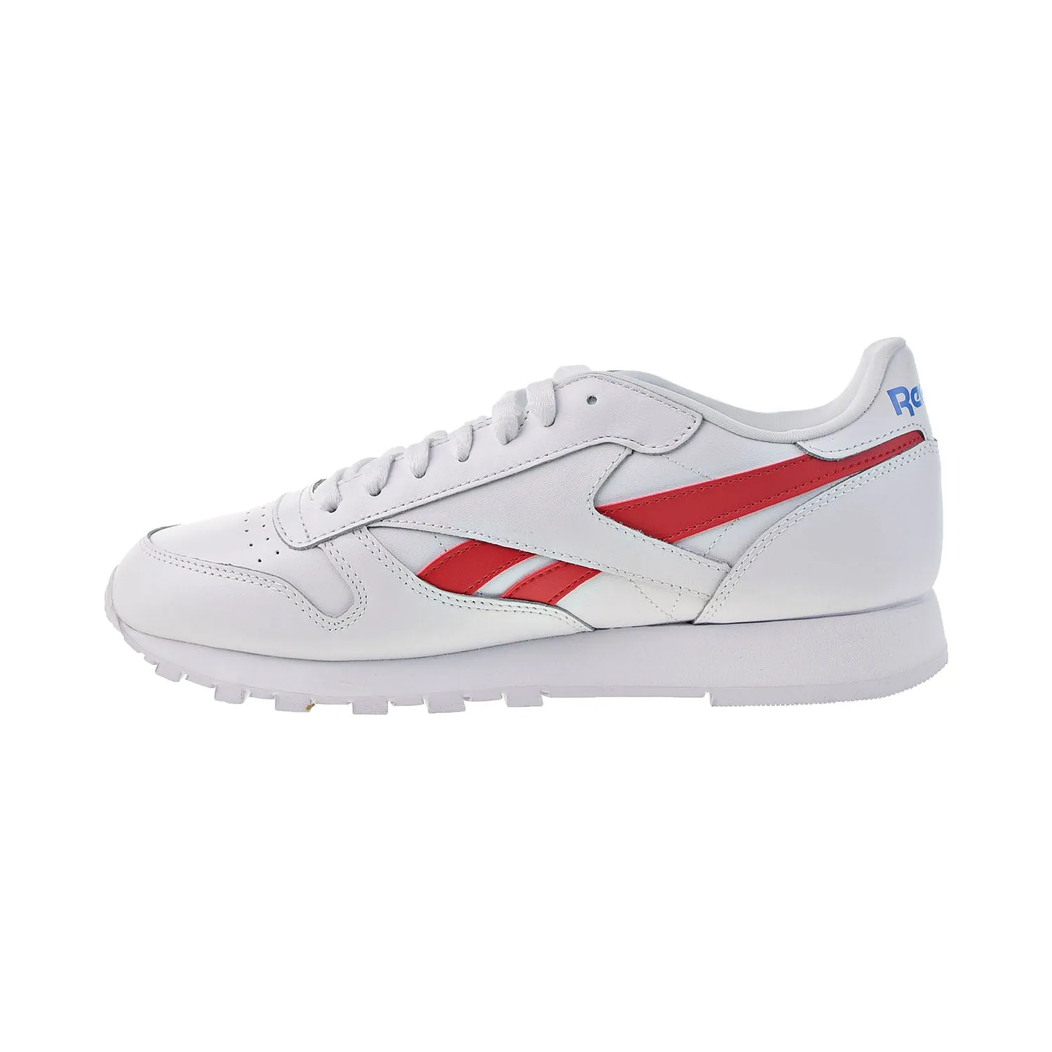 Reebok Classic Leather Men's Shoes White-Vector Red-Horizon Blue