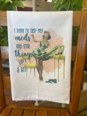 Retro Tea Towel