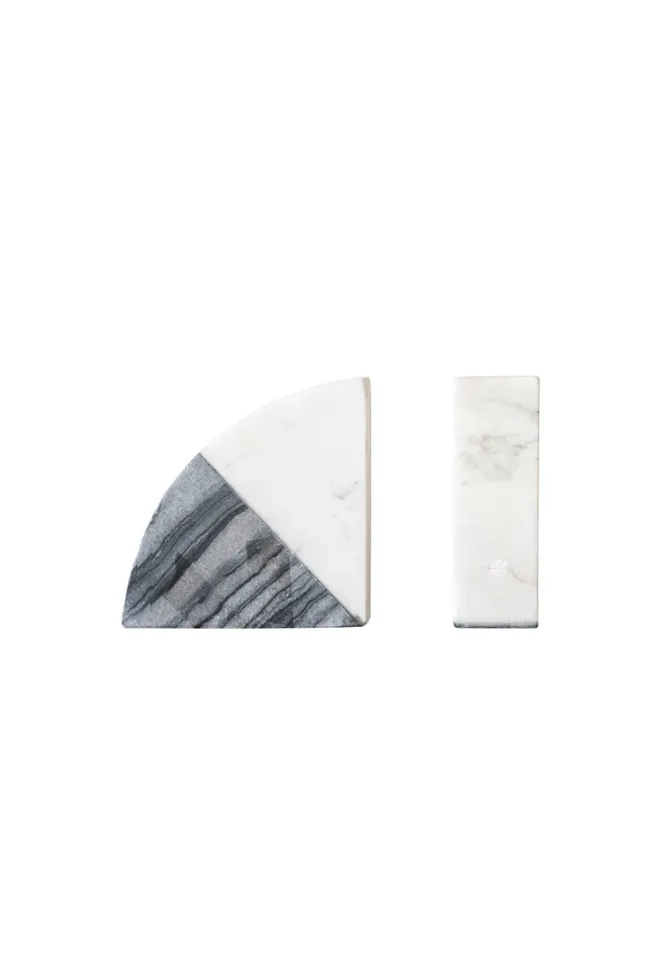 Slice Of Pie Marble Bookend -SOLD SEPARATELY