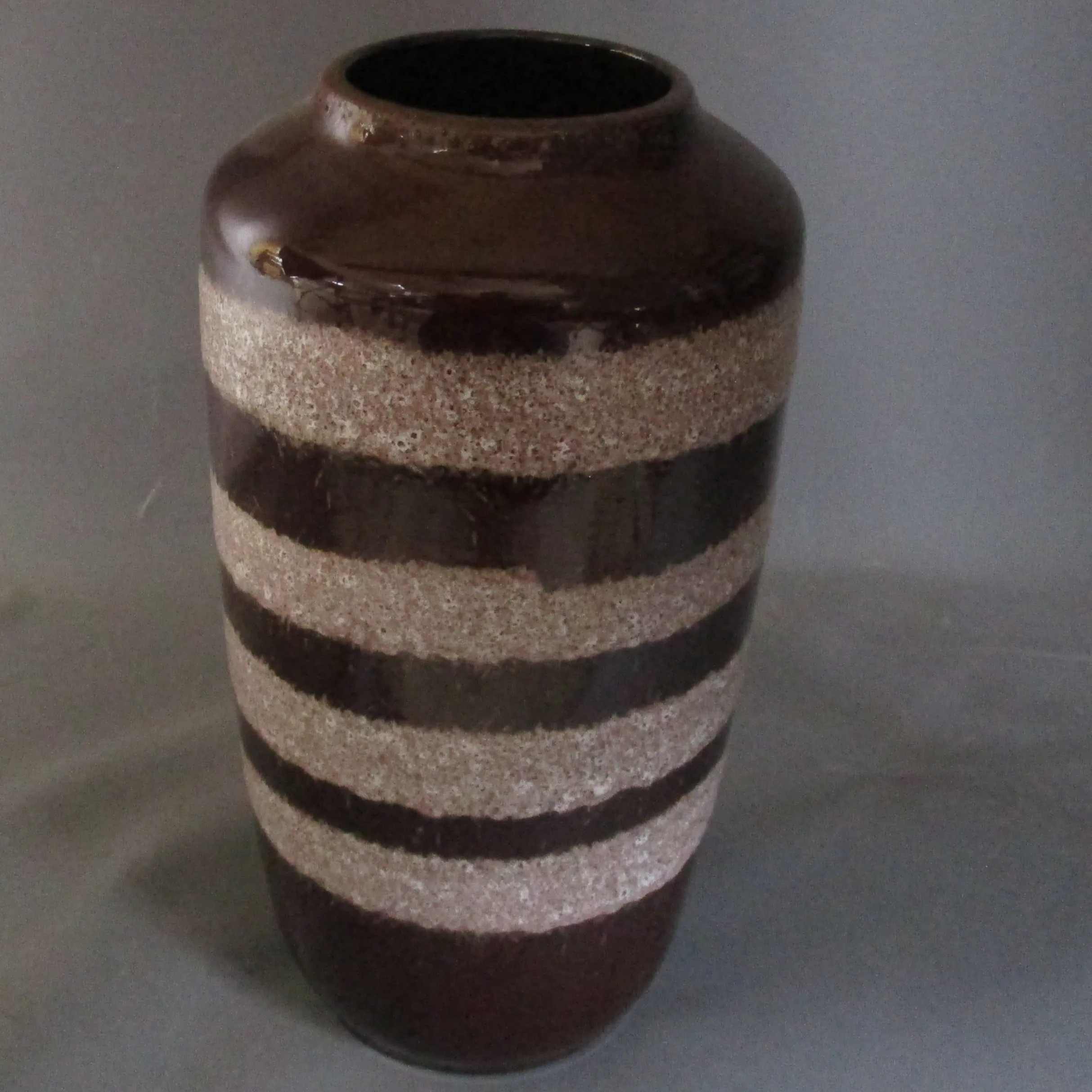 West German Pottery Vase Mid Century Vintage c1950