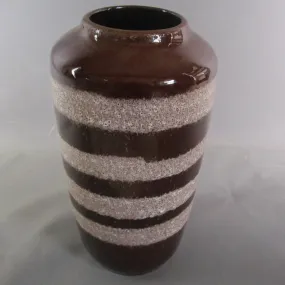 West German Pottery Vase Mid Century Vintage c1950